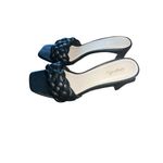 Qupid ✨Quipid Block Heel Braided Black Sz 10 Sandals✨ Photo 4