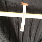 Free People  Black lace inset gauze Tunic Dress Photo 1