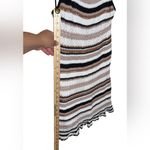 American Eagle  Outfitters Crochet Multicolor Striped Mini Dress,Size M Photo 6