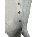 Loft Women Large Tight Knit White Sweater Academia Electric Grandpa GrannyCore Photo 2