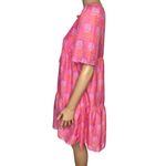 J. Marie Maeve Short Sleeve Mini Dress size S Pink Photo 5