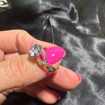 Elegant Gold and Silver engagement Ring Photo 2