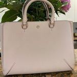 Tory Burch Pink Tote With Strap Photo 0