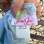 Vintage Jerri Lee New York baby blue crêpe lace bib front prairie dress 11 Size undefined Photo 7
