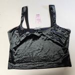 Peppermayo Wild Fable Large Black Velour Crop‎ Top Photo 1