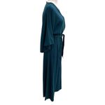 Garnet Hill NWT Kimono Sleeve Jumpsuit Stretch Wide Leg Cropped Teal size XS Photo 7