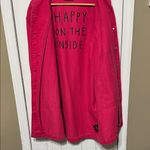 Lazy Oaf  Women's Bright Pink Utility Jacket Photo 5