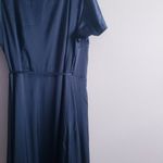 Baltic Born  Krystal Satin Wrap Gown Short Sleeve New Without Tags Photo 9