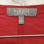 Habitat Women's Red Cardigan Size XL Photo 3