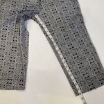Bandolinoblu Cropped Capri Geometric All Over Print Straight Leg Pants EUC Sz 8 Photo 12