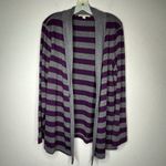 Carolyn Taylor  Striped Cardigan‎ Sweater Photo 1