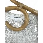 Helmut Lang | S | Pure Linen Open Knit Front Cardigan Wrap Sweater White Luxury Photo 2