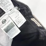 Levi's Levi’s Wedgie Straight Ankle Jeans Size 28 Black Raw Hem Photo 7