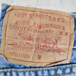 Levi's 1980s Vintage Levi’s USA Made 501 XX Light Stonewash Denim Mini Skirt Size 4 Photo 4