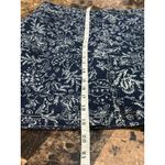 Christopher & Banks  Denim Paisley Shirt with Built in Shorts Photo 5