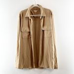 Faherty  Legend Sweater Button Up Shirt Tan Camel Beige XXL Photo 1