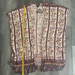 Angie Kimono Duster NEW Floral Boho Rayon Swim Coverup Vacation Photo 7
