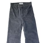 Jeanerica St. Monica Gray Corduroy Flare Wide Leg Pants Sz 25 Sailor Minimalist Photo 3