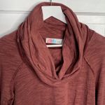Free People Beach Rust Terracotta Cocoon Cowl Pullover Top / Hood W-242 Sz XS/S Photo 4