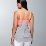 Lululemon Run Times Workout Tank Heathered Medium Grey Very Light Flare Top Photo 2