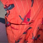 Free People FP Sunshine Of Your Love Strapless Parrot Bird Dress Womens Small 6 Photo 6