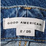Good American  Good Classic Raw‎ Hem Jeans 2/26 NWT Photo 8