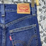 Levi's  High Rise ribcage ankle straight Dark Blue Jeans 27 like new Photo 5