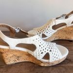SO ® Taffy White Women's Wedge Sandals Size 9 #B1651 Photo 5