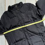 Max Mara Weekend Black Zip Up Long Reversible Puffer Coat Women’s Size US 14 Photo 8