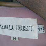 Mariella Ferretti 14 Formal Rose Mauve Skirt Suit Pink Photo 9