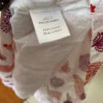 Roller Rabbit ‎ Cotton midi Dress in Floral Block Print tassels red white size S Photo 6