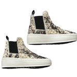 P448 NEW Women's Lucy High Top Calf Hair Pull On Platform Sneakers size 40 EU Photo 2