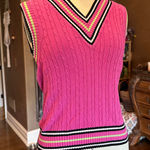 Sweater Vest Pink Size M Photo 0