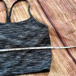 Women’s Offline by Aerie The Hugger Bra Medium Heathered Black and Grey Gray Photo 1