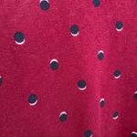 Talbots  petite small maroon red top 3/4‎ sleeve Photo 1