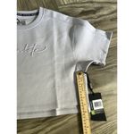 Alphalete NEW  Woman’s  ELMTS Short SLEEVE Crop - Lilac  ,Size Medium Photo 5