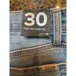 joe's jeans  Megan High-Rise Wide Leg Jean Women's Blue 30 (New) Photo 4