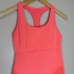 Lululemon Women’s Tank Top Neon Orange/Pink Size 6 Premium Activewear Orange Photo 3