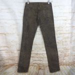 Just Cavalli  Jeans Y2K Women 29 Brown Baroque Paisley Print Stretch Skinny Italy Photo 11