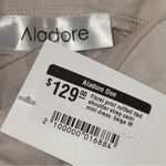 Aladore Womens Size M Tan Beige Floral Print Ruffle Cami Shoulder Tie Mini Dress Size M Photo 7