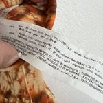 ZARA Linen Palazzo Pants XSMALL ORANGE burnt Bohemian Photo 14