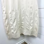 Souk Indigo Cairo Embroidered Maxi Dress Cream/Ivory NWT Size Small Photo 8