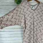 nurture dreamy floral paisley batwing dolman sleeve tee Pink Size M Photo 1