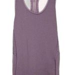 Victoria's Secret Victoria Sport by  Tank Top Lace Racerback Size M Mauve Purple Photo 0