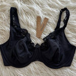 SKIMS  Fits Everybody Lace Unlined Full Coverage Bra Onyx Size 34D Photo 0