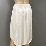 Vintage Warner's Perfect Measure Half Slip Size Large 55308 Off White Slit Nylon Photo 2