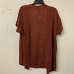 Catherine Malandrino  Womens Morocco Red Slub Open Cardigan Sweater Photo 2