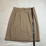 Max Mara Wool Blend Pencil Skirt Size 8 Office Lightweight Old Money Minimalist Photo 11