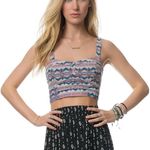 Aeropostale Lorimer Funky Aztec Crop Top Small Photo 0