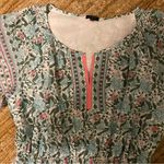 Talbots  Plus Voile Pretty Primrose Fit And Flare MIDI Dress 14W Photo 4